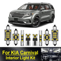 LED Interior Light Kit for KIA Sedona Carnival 1998-2013 - Canbus Dome Map Door Trunk Bulbs | AUTOKITSHOP
