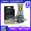 XSTORM 30000LM 200W H7 LED Headlight H11 H1 H3 Light Bulbs for Car H4 LED Canbus With Fan