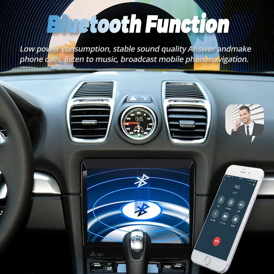 Navirider Carplay Android 15 Car Radio For Porsche Cayman Boxster 911 2014-2017 Stereo GPS | AUTOKITSHOP