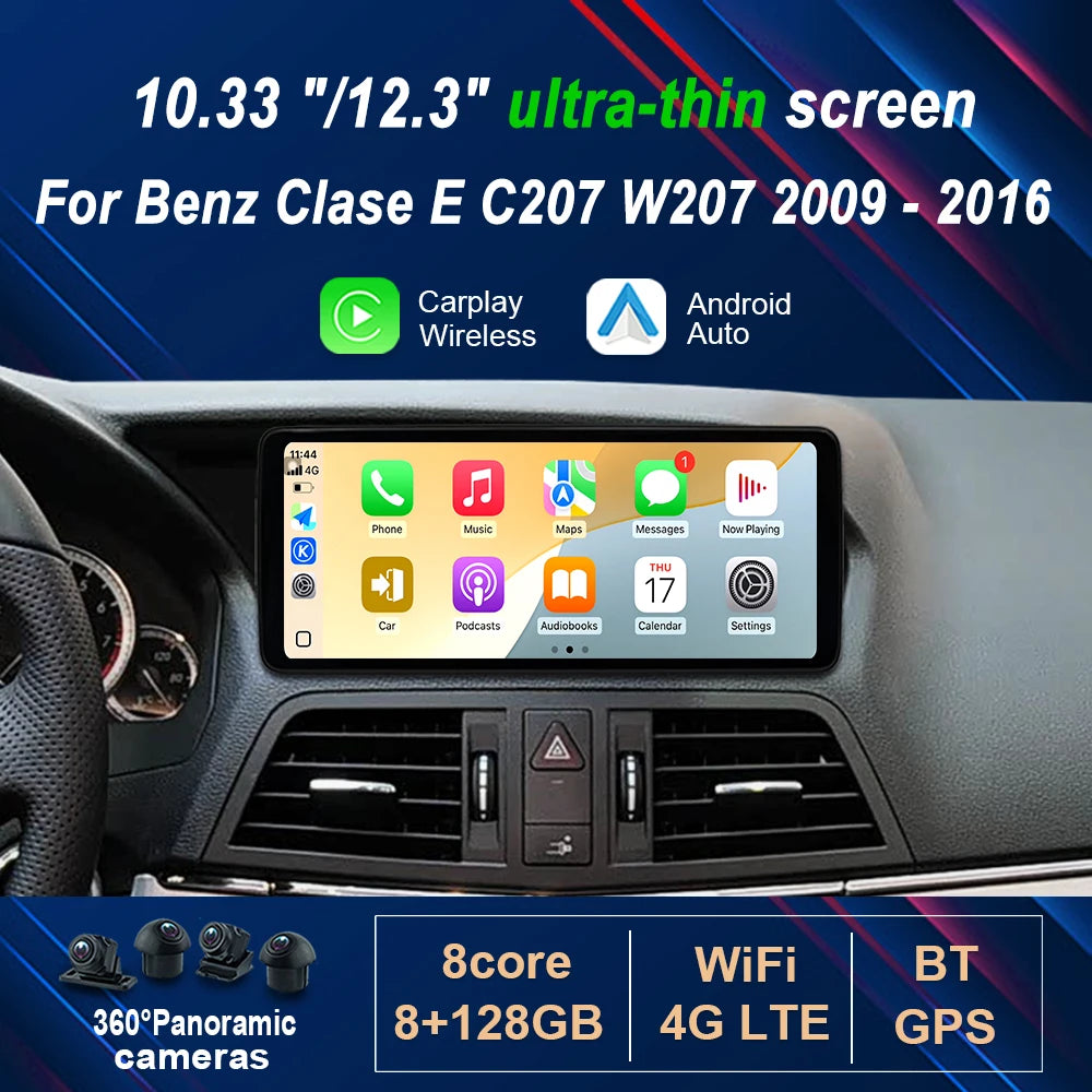 Car Radio Video Multimedia Player for Mercedes Benz Clase E C207 W207 A207 2009 - 2016 And