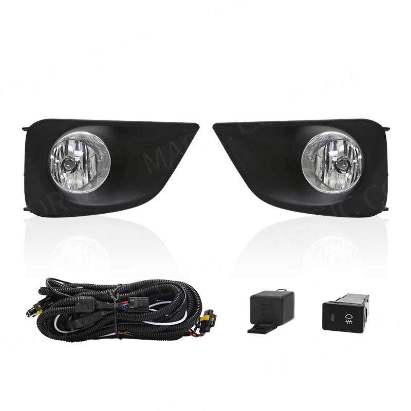 For Toyota Vios/Yaris Sedan 2013 2014 2015 2016 2017 Led Fog Light Daytime Running Lamp DR | AUTOKITSHOP