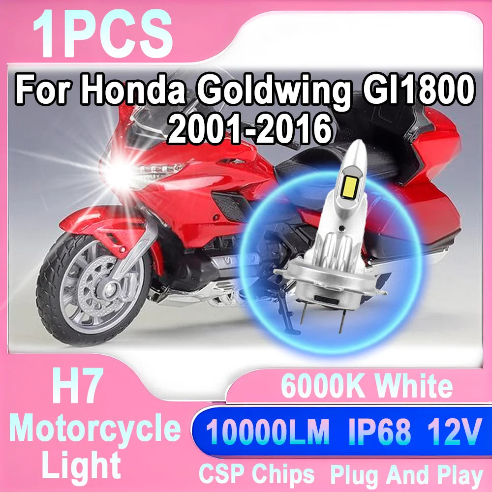 Plug And Play H7 10000LM Canbus Error Motorcycle Led Light Led Headlight Free 12V 24V For