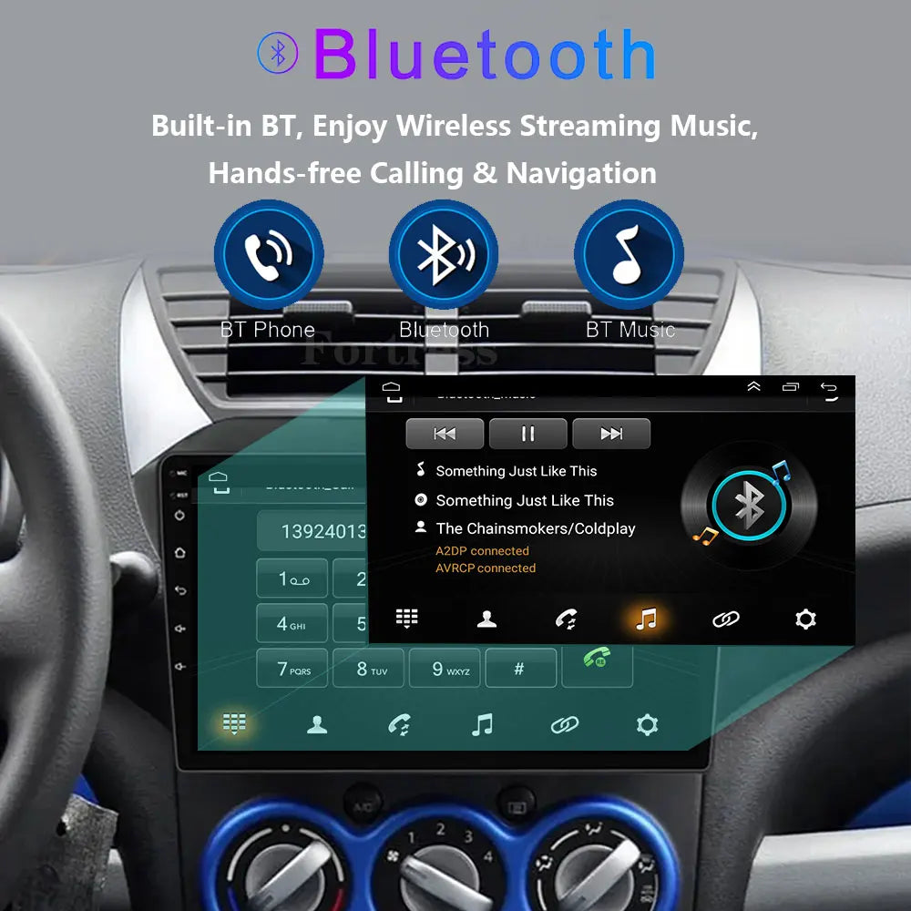 Android 16 For Suzuki Alto 2009 - 2016 Car Radio Multimedia Player Carplay and Android Ste