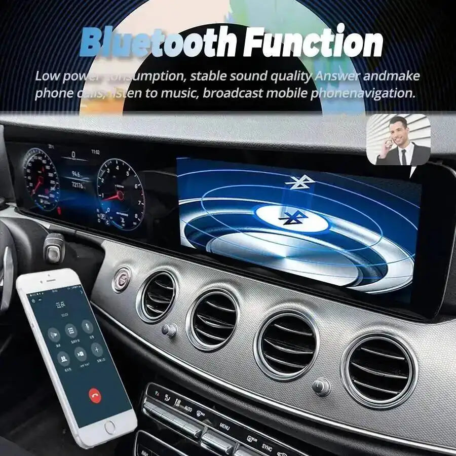 12.3inch Screen Android AutoCarplay GPS Stereo For Mercedes Benz E E200 E300 W213 NTG5.0 N | AUTOKITSHOP