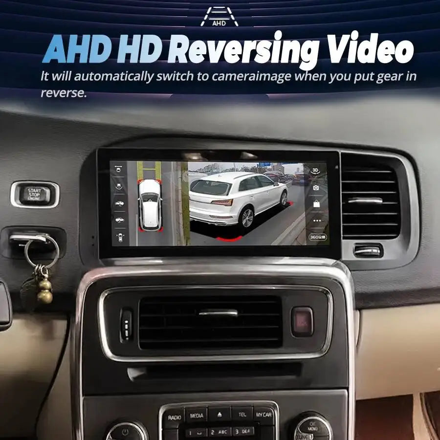 8.8" Qled Screen GPS Navigation For Volvo S60 V60 2011-2020 256G Android Car HU Multimedia