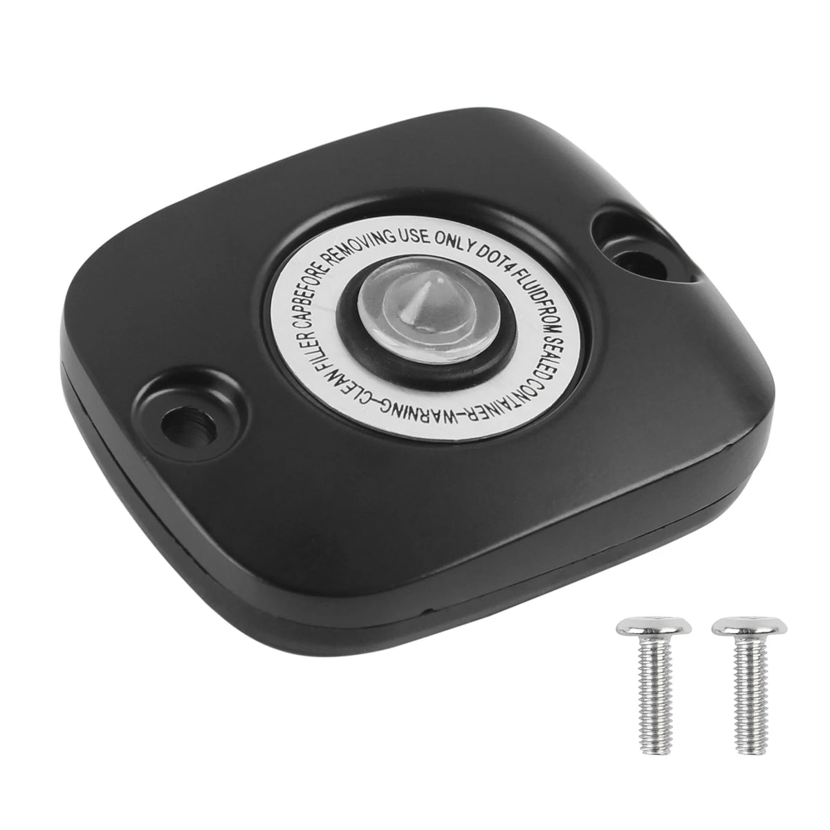 Front Brake Master Cylinder Cover Motorcycle For Harley Touring Road King Street Glide FLHR FLHT - Automotive LED Light