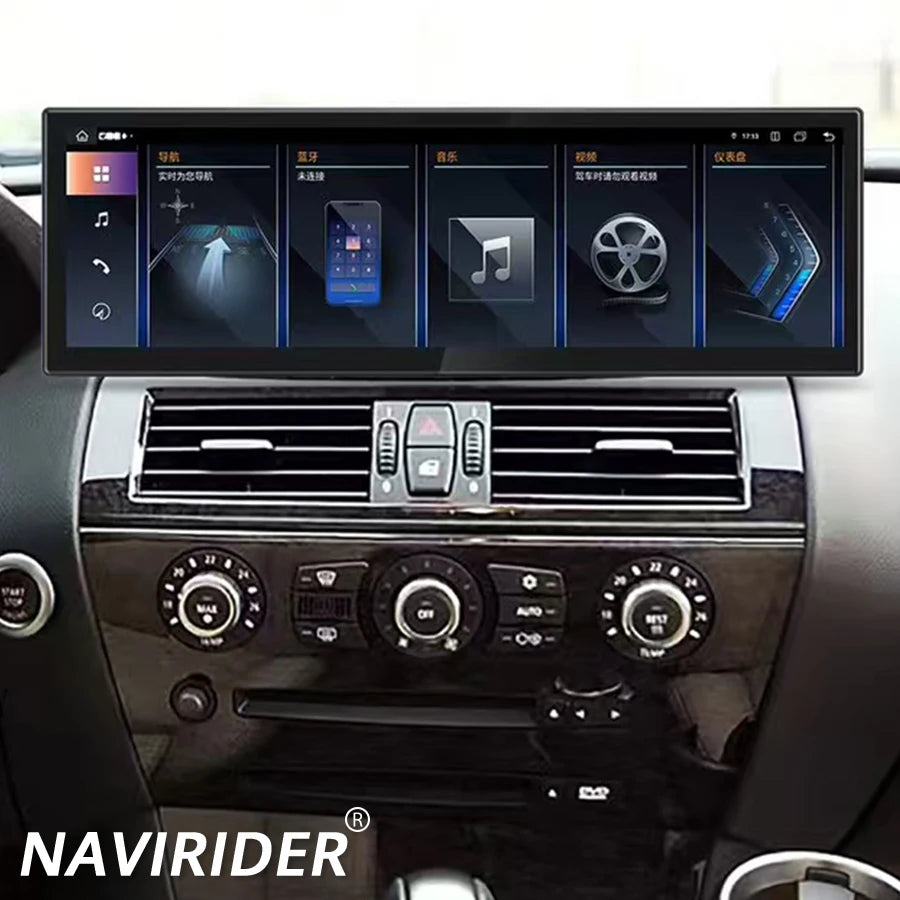 14.9/15.8inch Car Radio Video Players Multimedia Screen For BMW 6 Series E63 E64 2003-2010