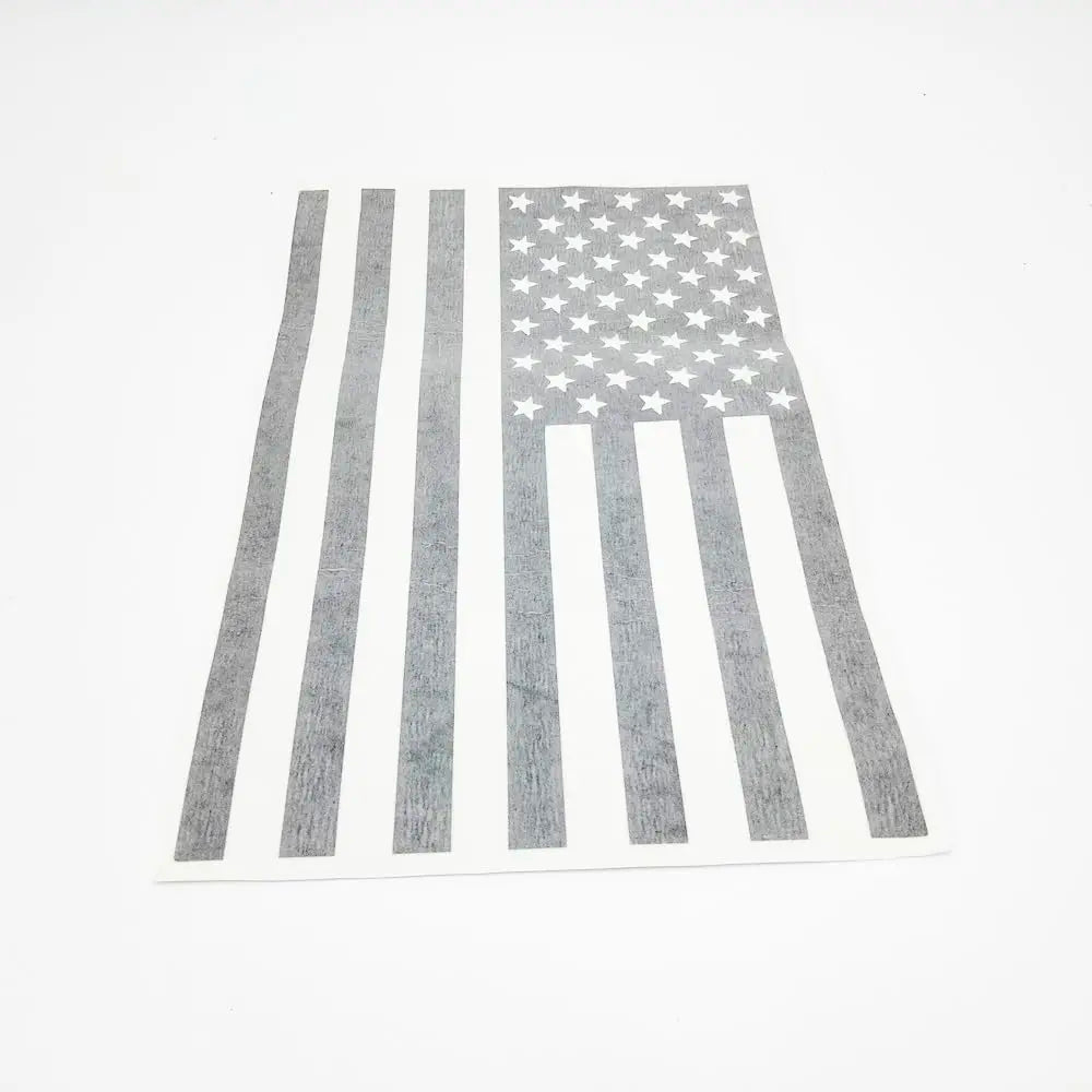 USA American Flag Window Sticker Decal for Silverado GMC Sierra 2019-2022