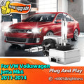 Car Headlight Lamps 35W D3S 6000K 10000LM Bright HID Xenon Bulbs For VW Volkswagen Jetta M