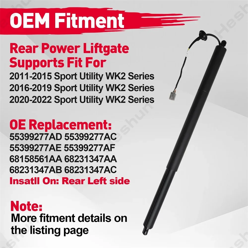 LH Trunk Liftgate Power Hatch Lift Support Opener For 2011-2021 Jeep Grand Cherokee WK2 El | AUTOKITSHOP