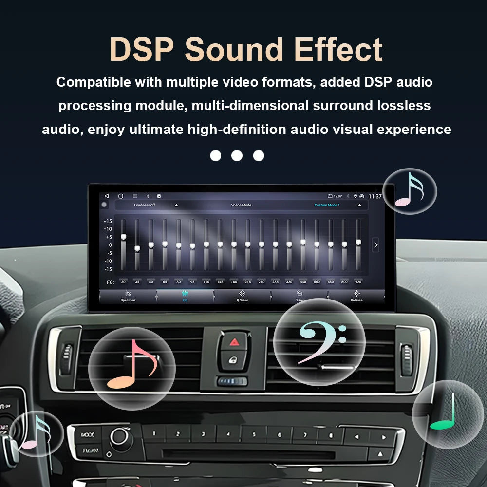 Android 16 for BMW 2 Series F45 F46 2013 2014 2015 - 2019 NBT EVO System Carplay 4G Wifi G