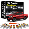 BADEYA Canbus LED Interior Map Dome Light Kit For Toyota Hilux 1972-2015 2016 2017 2018 20
