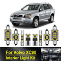 LED Interior Light Kit for Volvo XC90 I MK1 275 2002-2010 - Canbus Dome Map Door Trunk Bulbs | AUTOKITSHOP