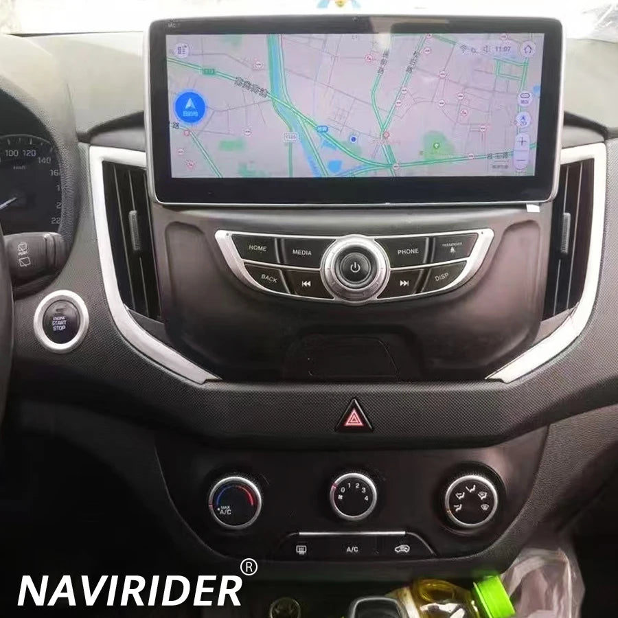 Qled Screen Android 15 Car Video Player For Hyundai Creta Ix35 2012-2017 GPS Wireless Navi
