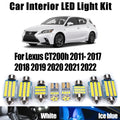 10-Piece LED Interior Light Kit for Lexus CT200h 2011- 2021 - Canbus Dome Map Door Trunk Bulbs | AUTOKITSHOP