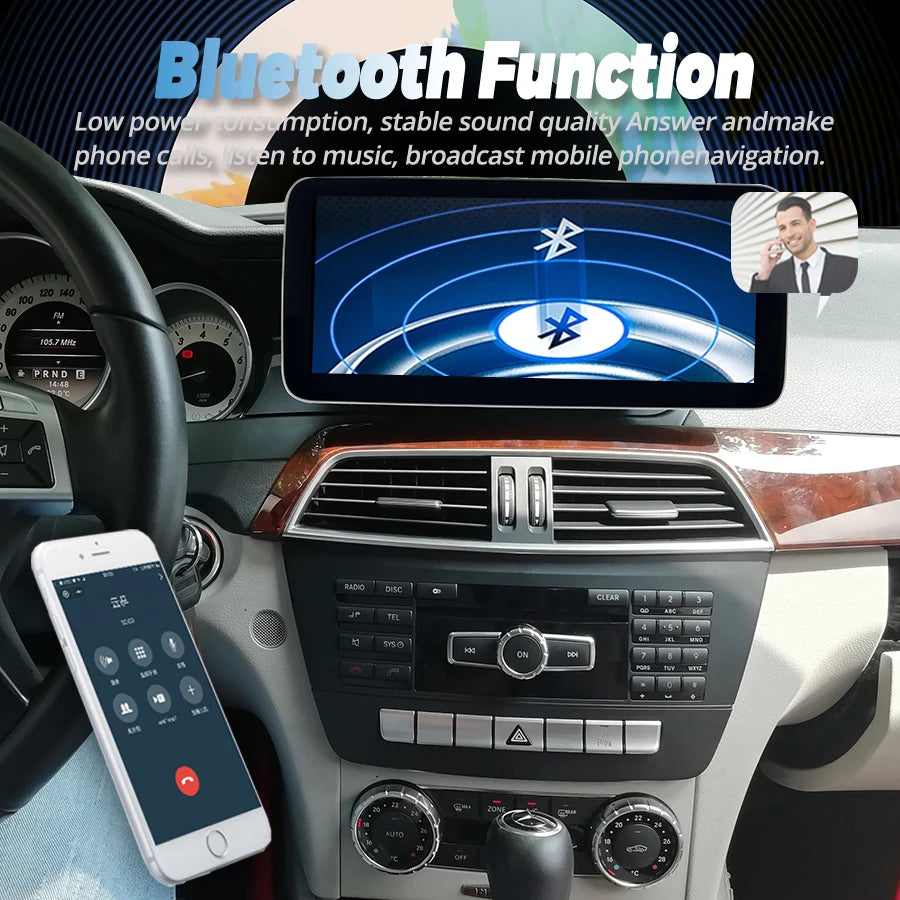 RGB - Ambient Light - for Mercedes CClass C180 C300 2011-2014 - Car Interior Lighting