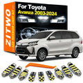 ZITWO Indoor Lamp For Toyota Avanza 2003- 2016 2017 2018 2019 2020 2021 2022 202 for Toyota 2003-2016 - Canbus LED Car L