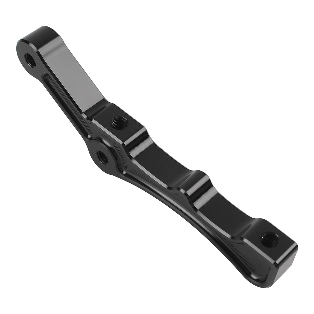 Black CNC Radial Front Brake Caliper Bracket Mount For Harley Touring Dyna Softail Sportster Fit - Automotive LED Light