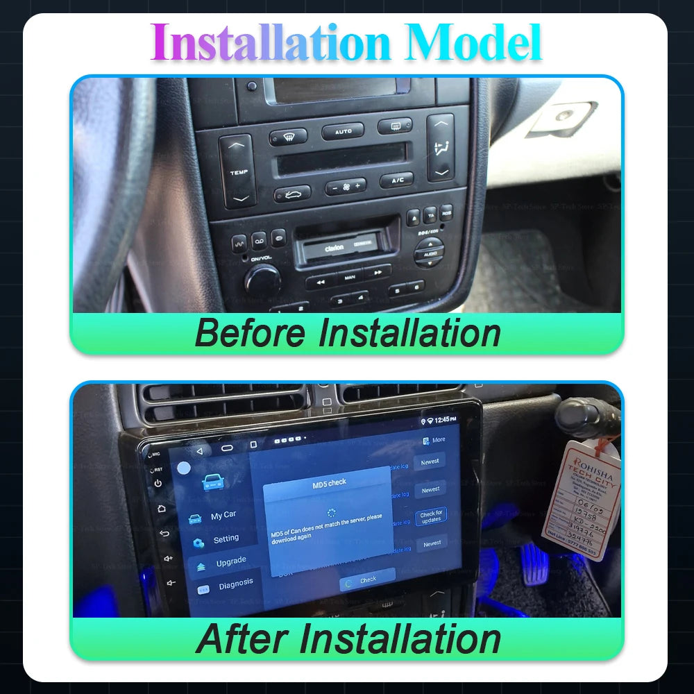Android 16 For Peugeot 406 1995-2005 Multimedia Stereo Head Unit Radio Video Player Gps Na | AUTOKITSHOP