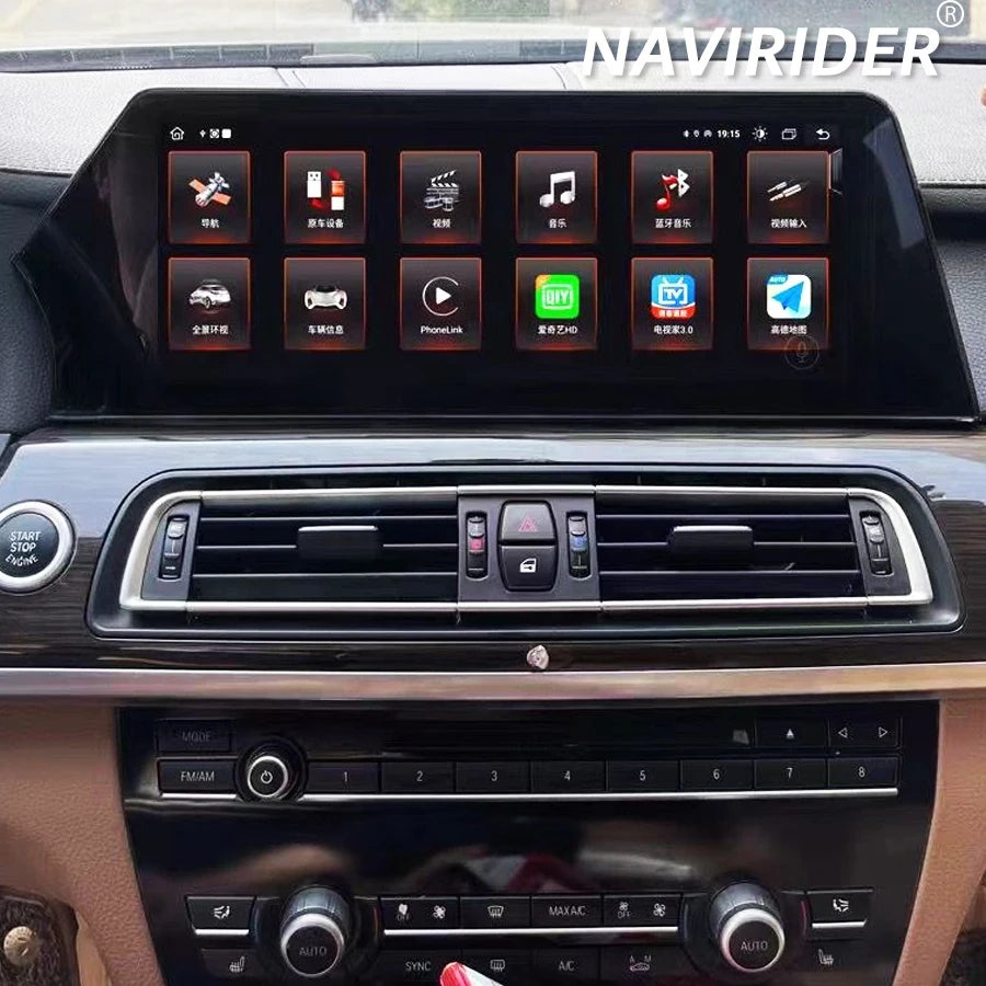 Car Video Multimedia Player Navi BT GPS For BMW 7 Series F01 F02 2011-2017 NBT CIC GPS Car
