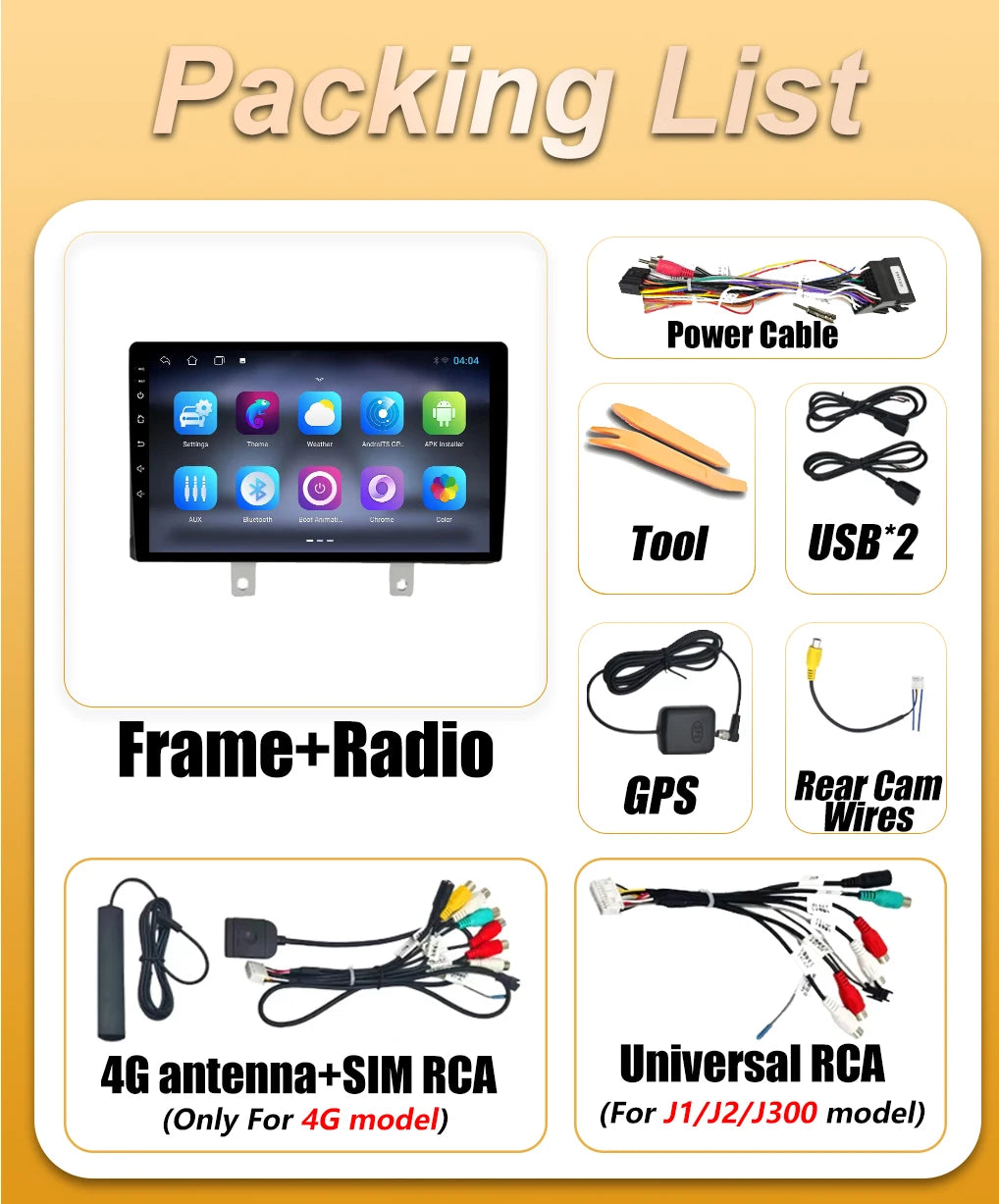 Android 16 Car Radio Auto For Dongfeng DFSK Glory 560 S560 2017 2018 2019 2020 -2023 Video | AUTOKITSHOP