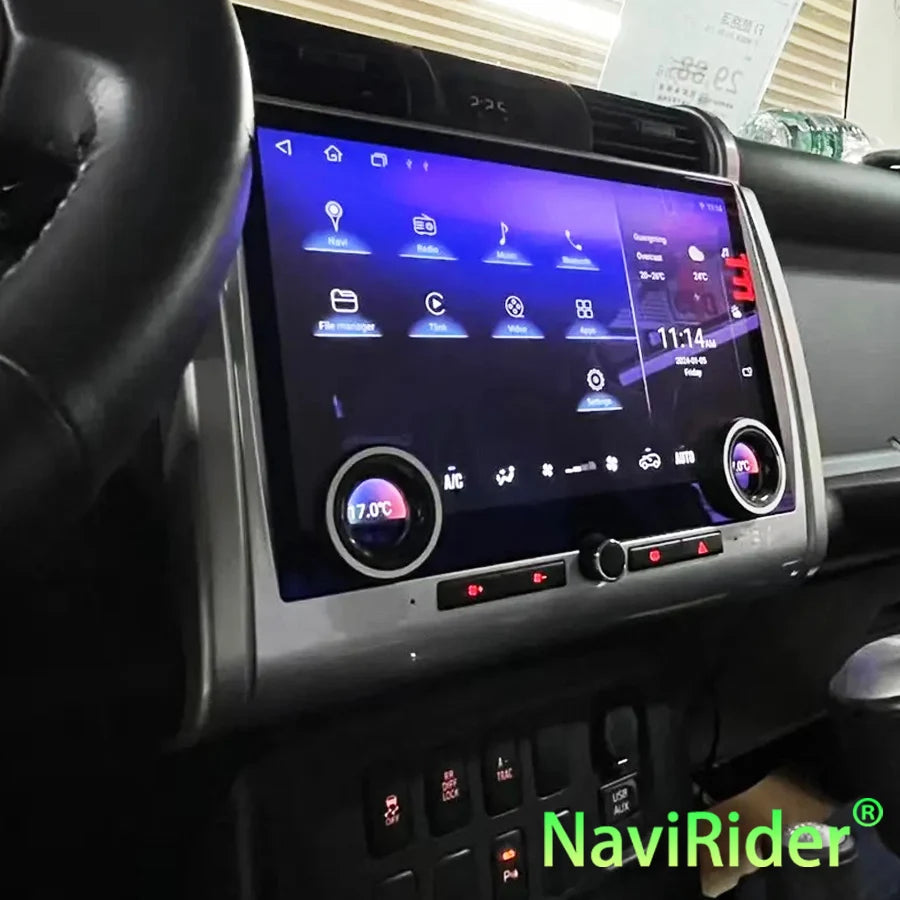 Android Carplay Car Radio For Toyota FJ Cruiser 2007-2012 Touch Screen Multimedia Video Pl