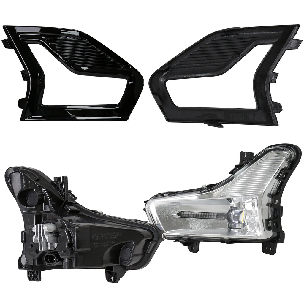 Led Fog Lamps For Ford Mondeo Fusion 2019 2020 Daytime Running Light DRL Car Front Driving | AUTOKITSHOP