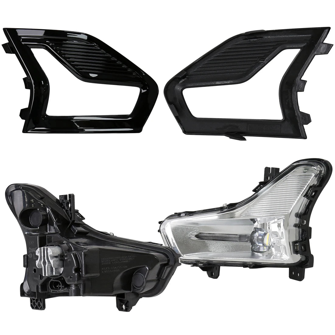 Led Fog Lamps For Ford Mondeo Fusion 2019 2020 Daytime Running Light DRL Car Front Driving | AUTOKITSHOP