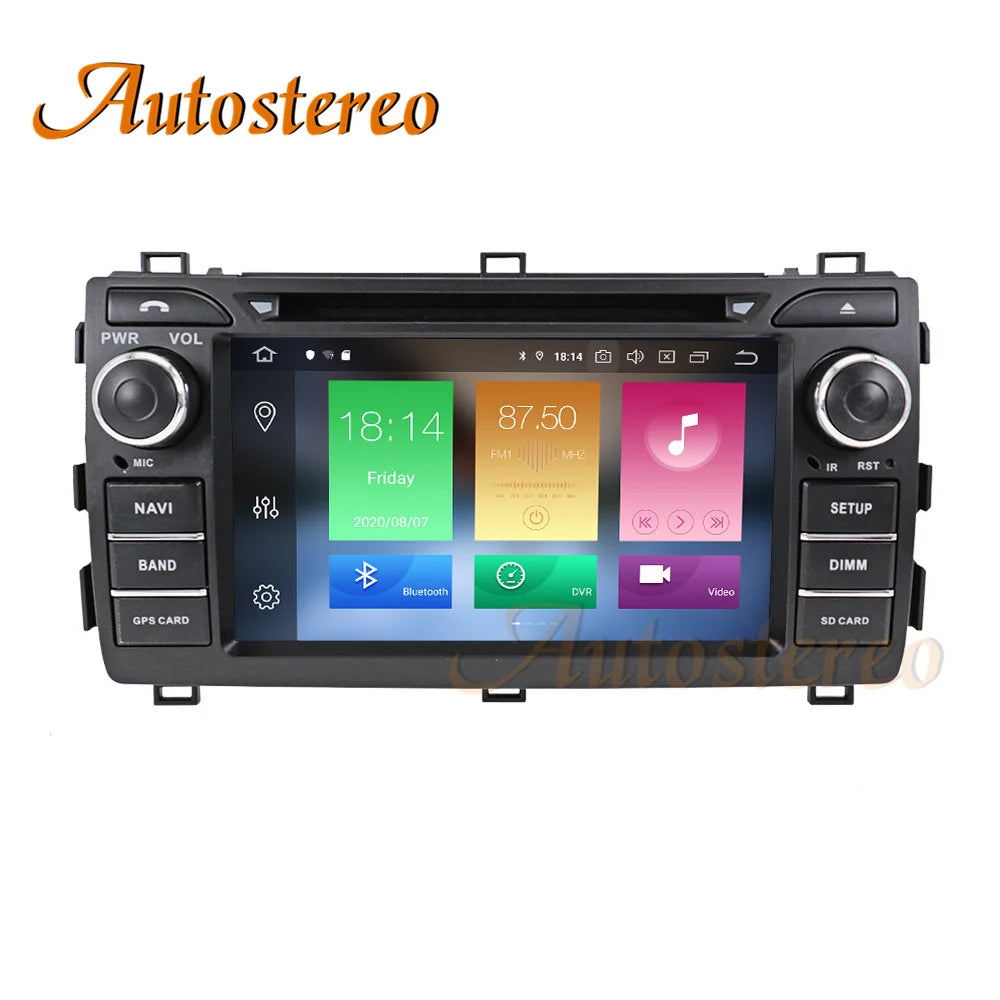 Android 14 Wireless Carplay For Toyota Auris 2013-2015 Auto Stereo Multimedia Player Car G