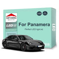 23-Piece LED Interior Light Kit for Porsche Panamera 970 4 S 4S Turbo Turbo S Diesel GTS S Hybrid 2009-2018 - Canbus ...
