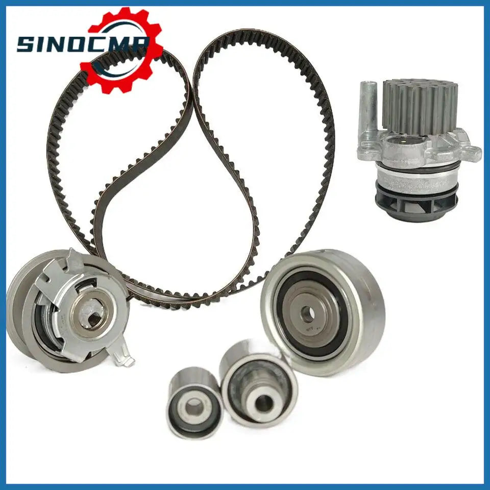 1Set New Diesel Timing Belt Set & & Water Pump Compatible 03L198119F 03L121011H For Golf J