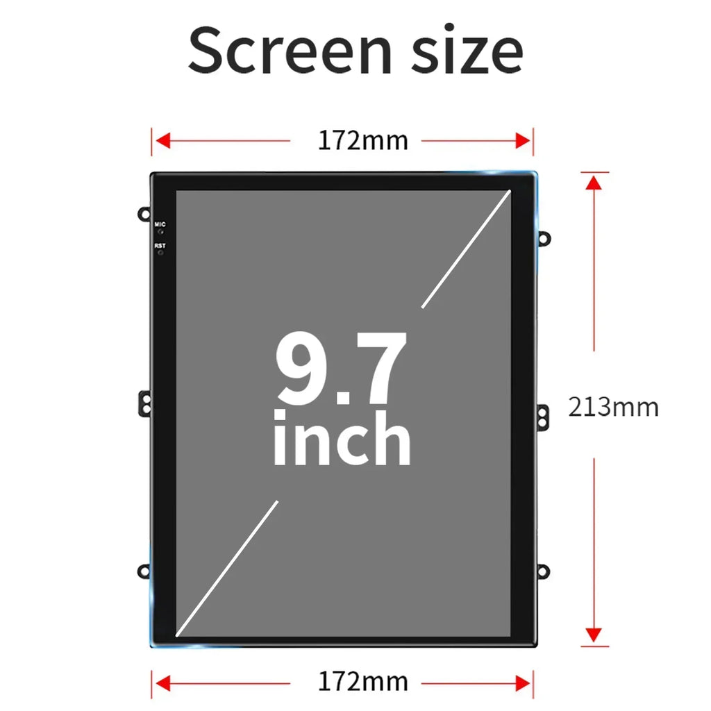 9.7inch Android 14 For Kla Sorento 2013-2014 2014 2015 2016- 2021 Monitor Screen Multimedi