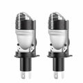 1/2PCS Projector H4 Lens LED Car Headlight Bulbs High/Low Beam High Power 300W High/Low Be