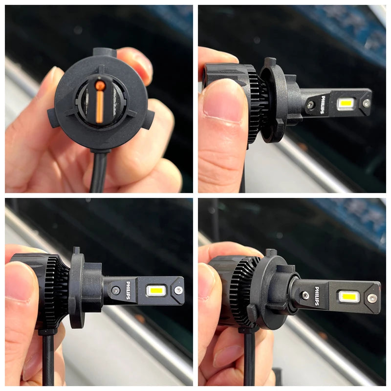 H7 LED Adapter Holder For KIA K3 K4 K5 Sorento Hyundai New SantaFe Sonata 9 Coupe Tucson H