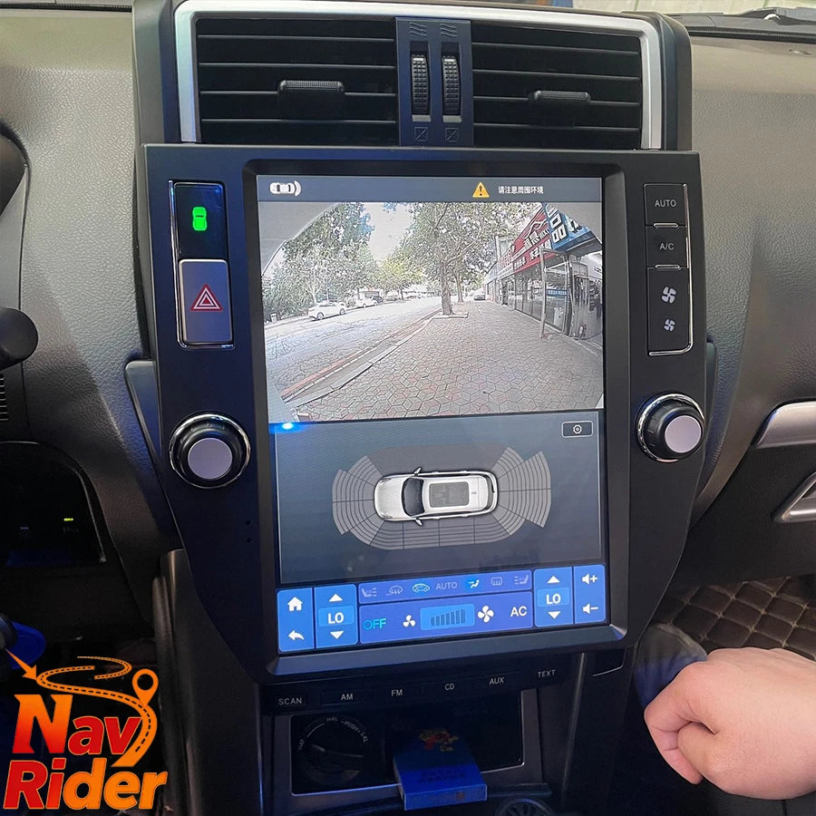 Carplay 12.1 Inch Android Screen For Toyota Prado 150 2014 2015 LC150 Car Radio Multimedia | AUTOKITSHOP