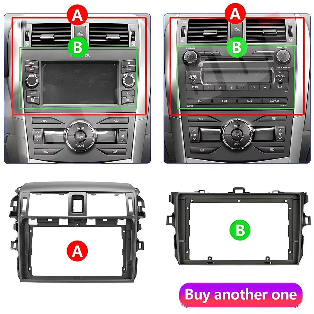 Android15 Car Stereo Radio For Toyota Corolla E140/150 2007 2008 2009 2010 2011 2012 2013  | AUTOKITSHOP
