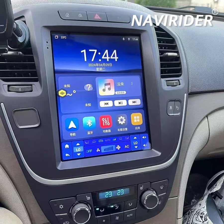 Android 15 Radio Stereo For Opel Insignia Buick Regal 2009-2013 Stereo 9.7'' Multimedia Vi