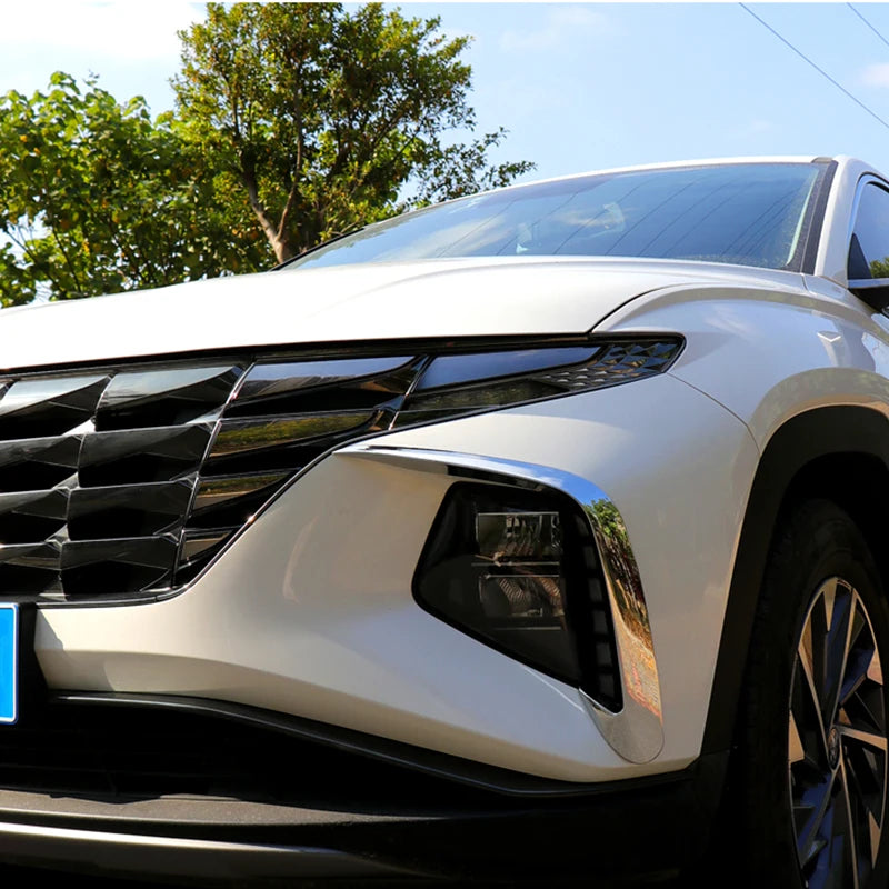For Hyundai Tucson NX4 2021 2022 2023 Hybrid N Line Car Front Fog Lamp Eyebrow C for Hyundai NX4 - Automotive LED Light