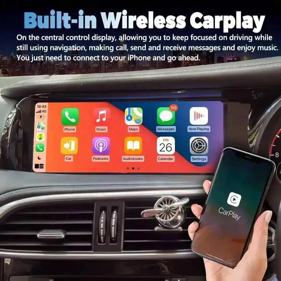 10.25 Inch RHD Android 15 Touch Screen for Infiniti QX30 Q30 2013-2018 Car Stereo Head Uni