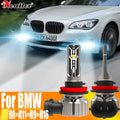 2x H11 H8 Led Fog Lights Headlight Canbus H16 H9 Car Bulb 6000K White Diode Driving Runnin