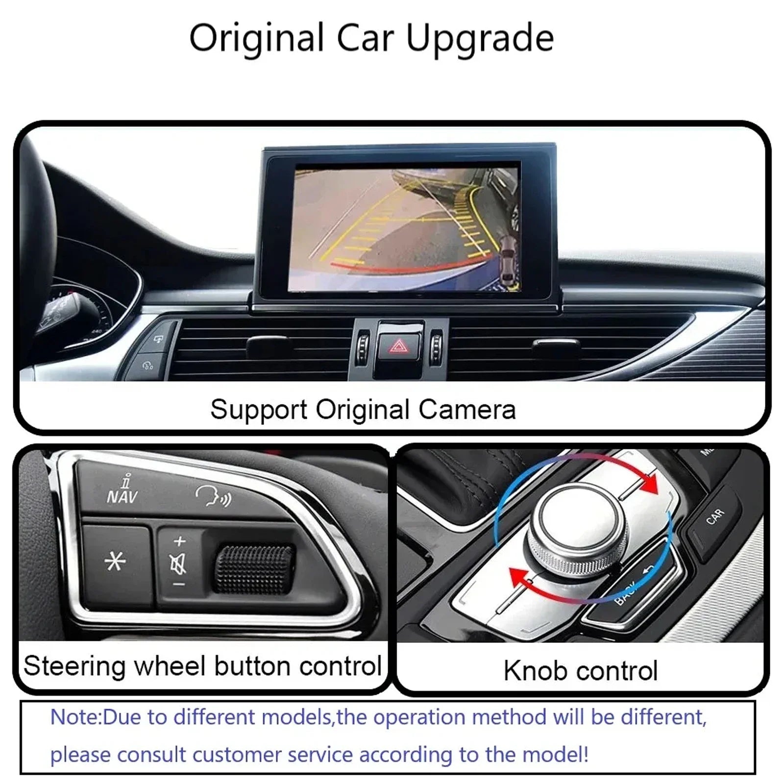 carabc Wireless CarPlay Android Auto Module For Audi A6 A7 2012-2018 Supports Bluetooth au | AUTOKITSHOP