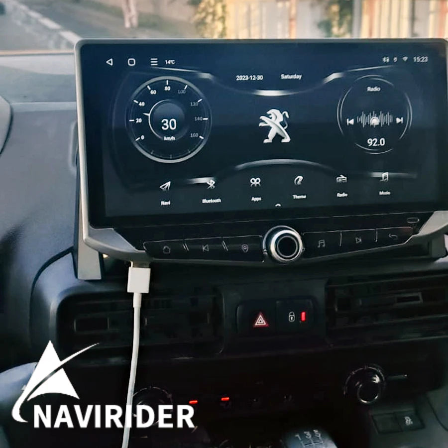 10.88inch Android Screen For Citroen Berlingo Peugeot Partner Rifter Opel Combo 2021 Carpl