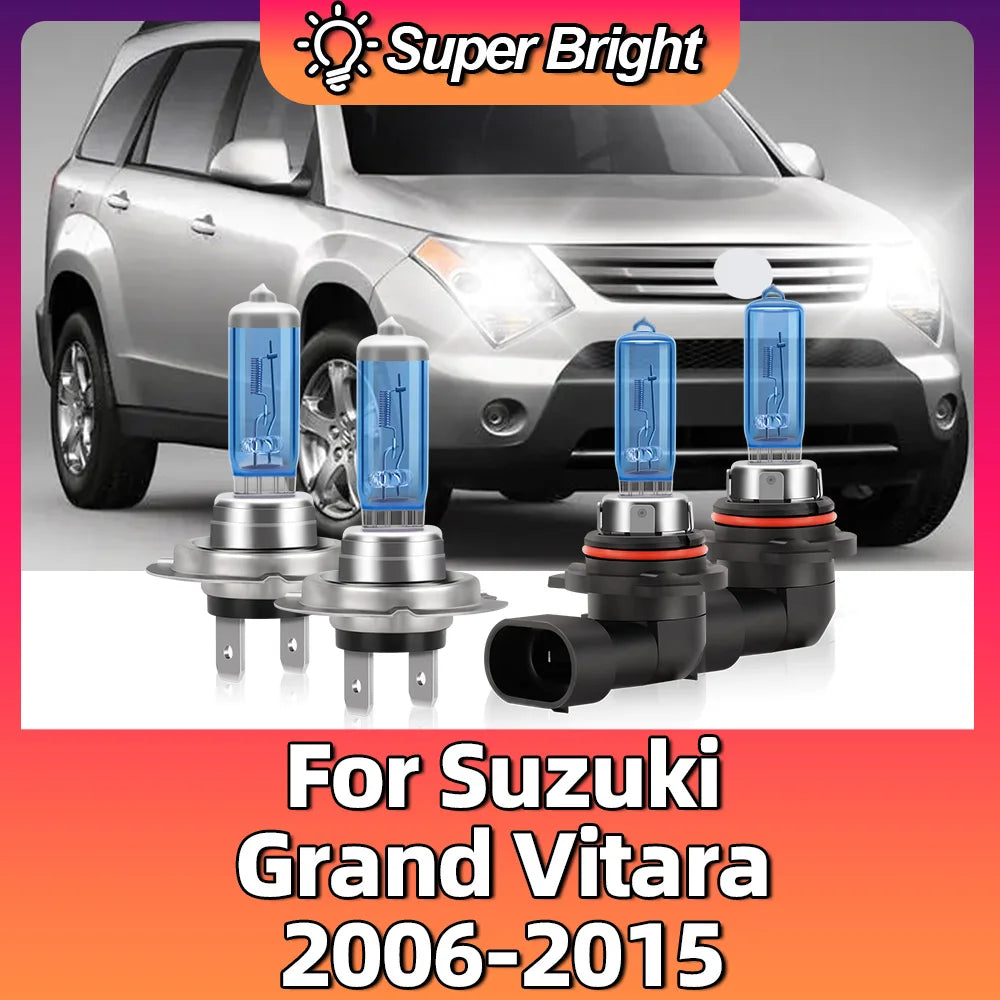 2/4PCS Halogen Lights High Quality Xenon Gas Halogen For Suzuki Grand Vitara 2006 2007 200