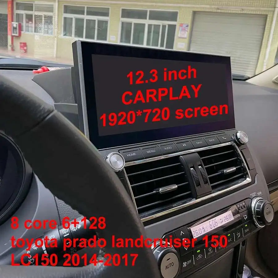 Multimedia Video Player Android 14 Radio For Toyota Prado Land Cruiser 150 LC150 2014-2017