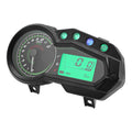 ADQ Motorcycle Speedometer Tachometer 12000 RPM Meter Universal Motor Vehicle GEAR Indicator TRI - Automotive LED Light