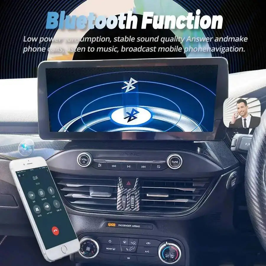 12.3inch Touch Screen For Ford Focus Mk4 2018-2025 Car Radio Stereo Android 14 CarPlay GPS | AUTOKITSHOP
