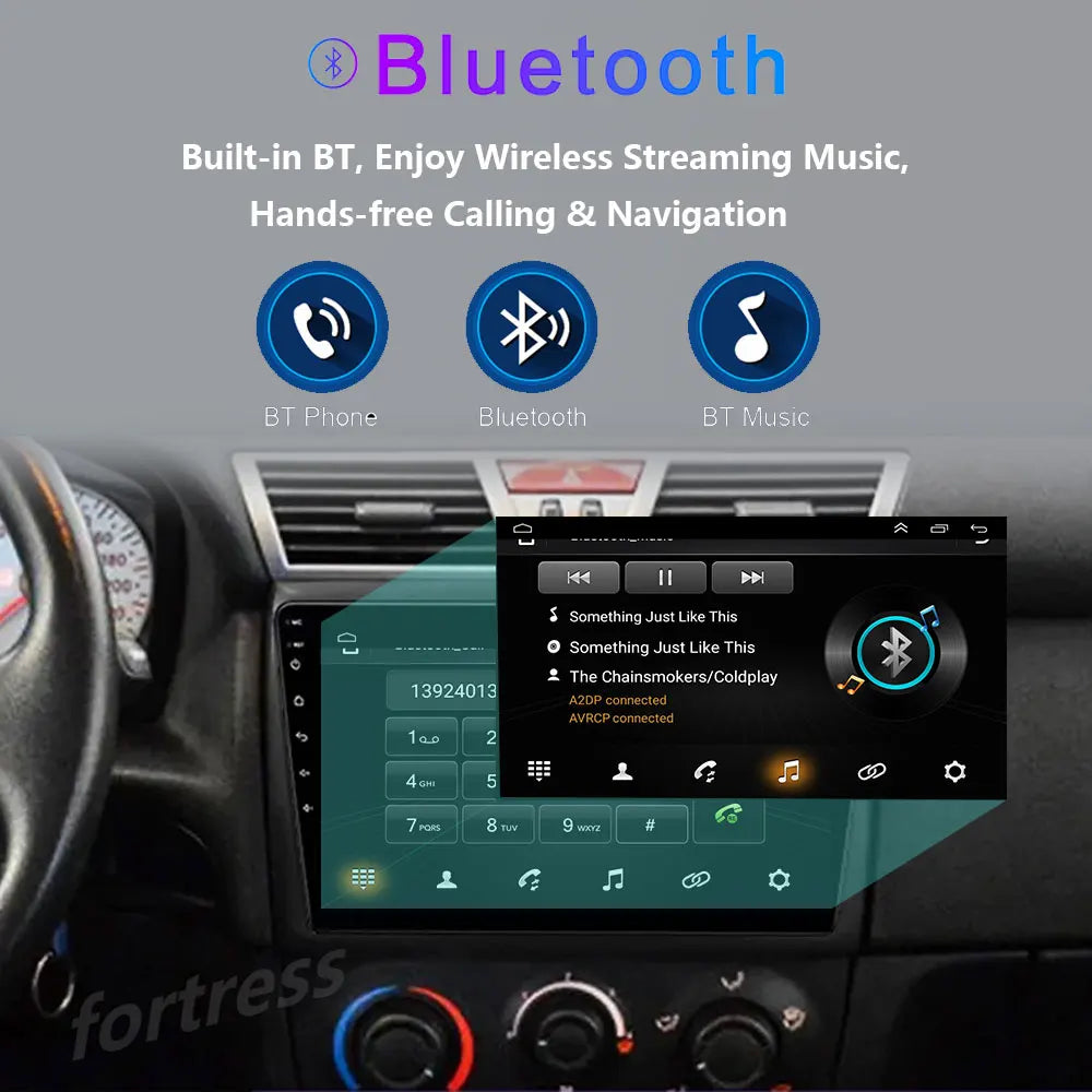 Android 16 For Fiat Stilo 2001 - 2010 2K QLED Android Car Radio Multimedia Video Player GP