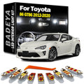 BADEYA 11Pcs LED Interior Door Reading Trunk Light Kit For Toyota 86 GT86 2012 - 2015 2016