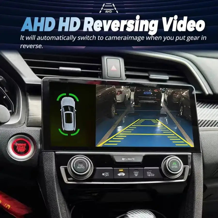 For Honda Civic 2016-2021 CarPlay Car Radio 10.33inch Android Car Screen Multimedia Video