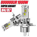 Ampoule Led H7 H4 800000LM Super Bright Spotlights Headlight Bulb 9003 HB2 6000K LED Light